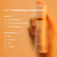 Die Infografik erklärt die durch Hitze bedingte Hautalterung – verursacht durch UV-Strahlung, Hitze und freie Radikale –, die zu stumpfer, trockener Haut führt. Vorgestellt wird der „Biolumin-C Heat Aging Protector SPF 50“ mit Vitamin C für einen wirksamen Schutz vor Hautalterung.
