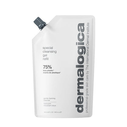 Special Cleansing Gel Nachfüllpackung mit 75% weniger Plastik.